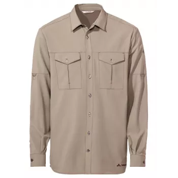 Cămașă Vaude Rosemoor LS Shirt II - Linen - mărimea M