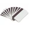 Card plastic alb ARTDEV - 30mil 0,76mm cu bandă magnetică Lo-Co neprogramată - alb