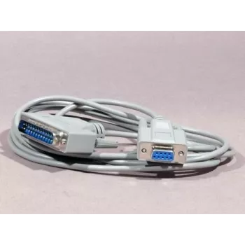 Cablu serial ARTDEV RS232 DB9 tată la mamă 1,5m gri deschis pentru imprimantă de bonuri / afișaj client