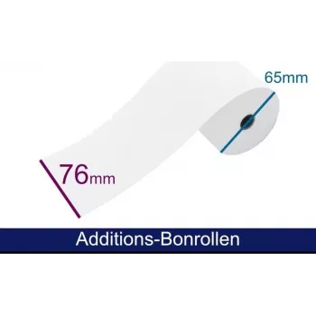 Rolă de hârtie ARTDEV - hârtie standard HF 76 65 70 12 B/D/K aprox. 40 m