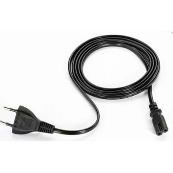 Cablu de alimentare ARTDEV ștecher euro la IEC C7 figure-8 negru 2 pini 1,8m