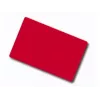 Card PVC alb roșu ARTDEV - 30mil 0,76mm - CR80 - single