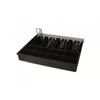 Insert sertar pentru bani ARTDEV pentru AC-3540, negru, 4 compartimente bancnote și 8 monede