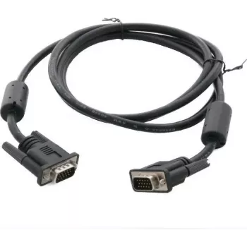 Cablu VGA ARTDEV 1,5 m HD D-Sub 15 pini tată la tată negru