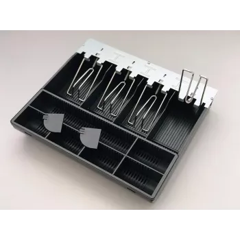Insert ARTDEV pentru sertar pentru bani AC-3330 cu suport pentru monede reglabil individual și 4 compartimente pentru bancnote