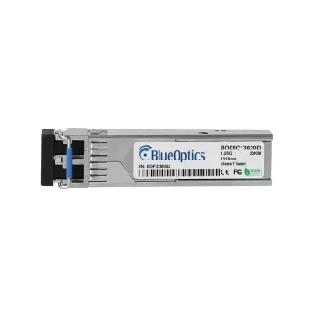 BlueOptics BO05C13620D Transceiver SFP compatibil Synology SFP-1G-LX-20KM, LC Duplex, 1000BASE-LX, 20 km, fibră optică monomod
