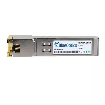 BlueOptics BO08C28S1 Transceiver SFP compatibil Ruckus E1MG-TX, cupru RJ45, 1000BASE-T, 100 metri
