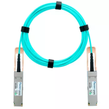 BlueOptics Cablu optic activ QSFP+ la QSFP+ 40G 2m compatibil cu Ruckus 40G-QSFP-QSFP-AOC-0201