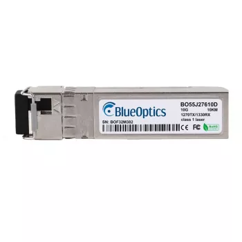 BlueOptics BO55J27610D compatibil Ruckus 10G-SFPP-BXU-S transceiver Bidi SFP+, LC-Simplex, 10GBASE-B, 10 km