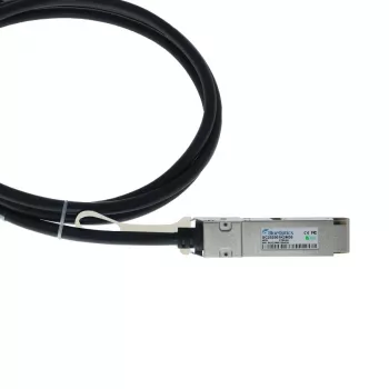 Cablu DAC QSFP+ BlueLAN compatibil BlueOptics Ruckus 40G-QSFP-QSFP-C-0201, 2 m