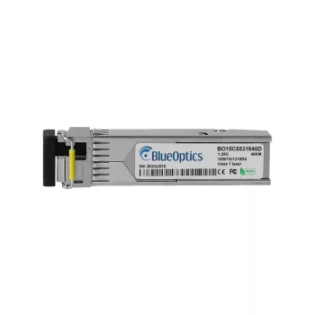 Transceiver SFP BlueOptics BO15C5531640D, LC Simplex, 1000BASE-BX, 40 km, compatibil TP-Link SFP-BXD53-40KM