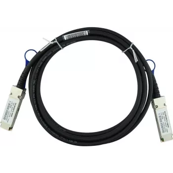 BlueOptics Cablu Direct Attach compatibil Palo Alto Networks PAN-QSFP28-DAC-1M, 100GBASE-CR4, InfiniBand EDR, 30AWG, 1 metru (PAN-QSFP28-DAC-1M-BL)