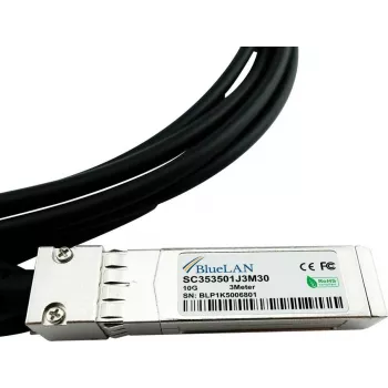 BlueLAN Hirschmann 942 280-004 cablu DAC SFP+ compatibil, 10G, 5 m