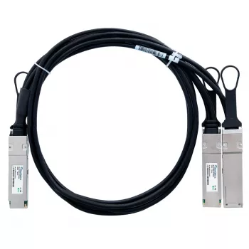 BlueOptics Lenovo B68L cablu breakout Direct Attach (DAC) compatibil pasiv 200 Gigabit la 2x100 Gigabit cupru twinaxial QSFP56 la 2xQSFP56