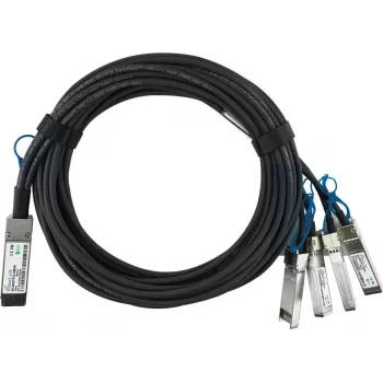 Cablu breakout Direct Attach BlueLAN pasiv 100GBASE-CR4 QSFP28 la 4x25GBASE-CR SFP28, 2 m, AWG26, compatibil cu NVIDIA 980-9I48A-00C002