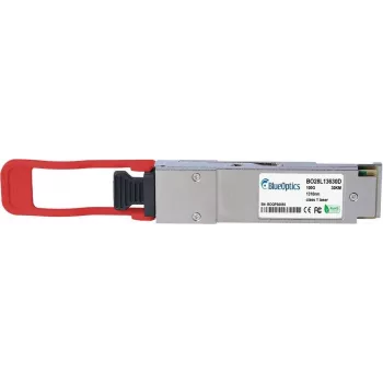 Transceiver BlueOptics Extreme Networks EQPT1H4ER4ECL1LT compatibil QSFP28, 100GBASE-ER4L, LC-Duplex, monomod, 1310nm, 30km, 0-70°C, DDM
