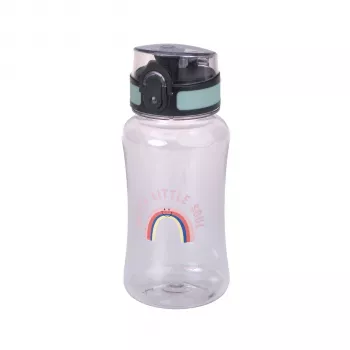 Sticlă de băut Lassig Butelka Tritan, 420 ml, Tiny Outdoor Rainbow