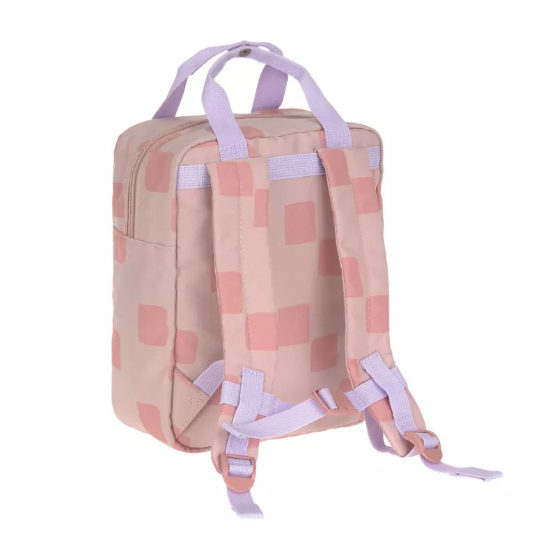 Mini rucsac Lassig Square Pattern Party Rose