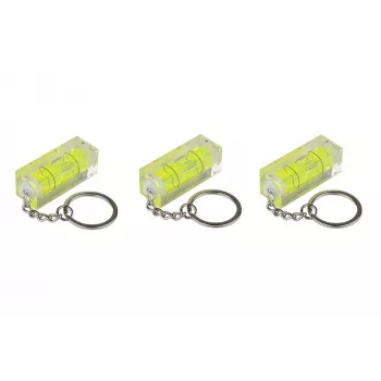 Kabelmeister Nivelă mini cu inel pentru chei - set de 3