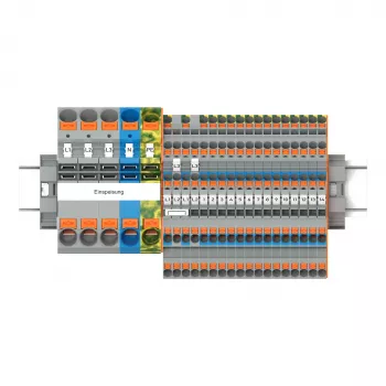 Set WAGO 821-111 TOPJOB S distribuitor principal FI/LS cu buton