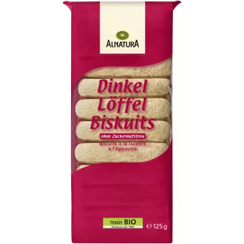Alnatura biscuiți bio de tip pișcot 125 g