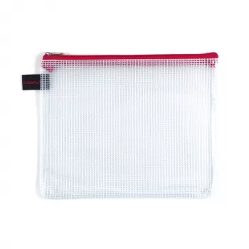 Foldersys B6 Zipper Pouch Transparent PVC Document Bag