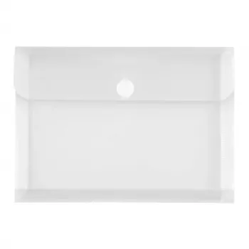 FolderSys Buzunar pentru documente 40114-04 DIN A5 format orizontal cu pliu extensibil transparent