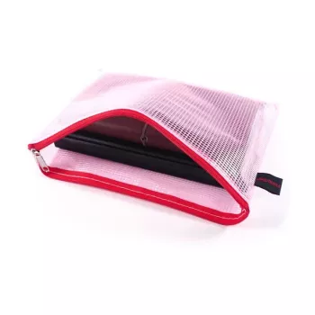 FolderSys 10 A5 Document Zipper Bags - Transparent PVC