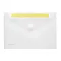 Buzunar de prezentare cu index FolderSys A5 format orizontal transparent, set de 10