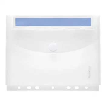 FolderSys 10 Document Pockets Index Transparent Matt A5