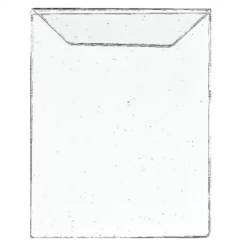Foldersys 10 Self-Adhesive Pockets Smooth Transparent