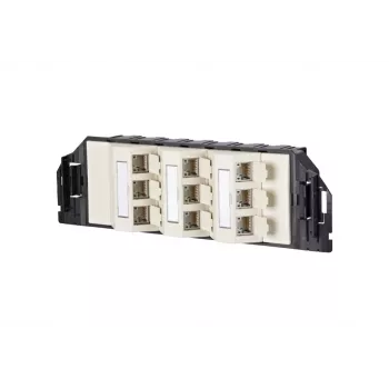 METZ CONNECT Modul keystone RJ45 Cat.6A ecranat negru 1 bucată