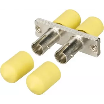 Adaptor fibră optică METZ CONNECT 150900D1-I ST, metal neacoperit, multimod/monomod