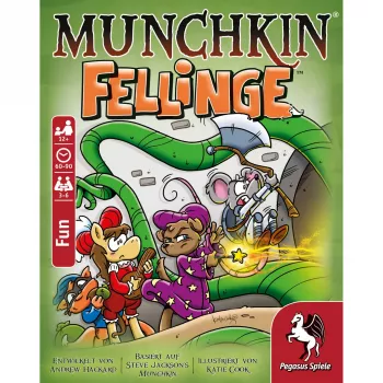 Pegasus Spiele Munchkin Fellinge (Demented Dungeons) joc de cărți extensie