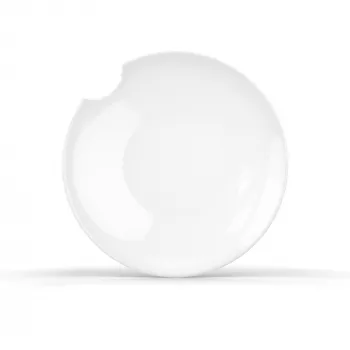 FIFTYEIGHT PRODUCTS FIFTYEIGHT 2 farfurii adânci cu margine Ø 24 cm alb