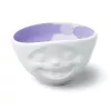 Bol FIFTYEIGHT PRODUCTS 500 ml - Laughing Face interior lavandă