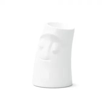 FIFTYEIGHT PRODUCTS Kerzenschmusie VERSCHMUST Suport mare pentru lumânări Alb