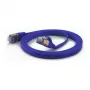 wantecWire Cablu patch FTP CAT6A Extra Plat 1,0m Albastru