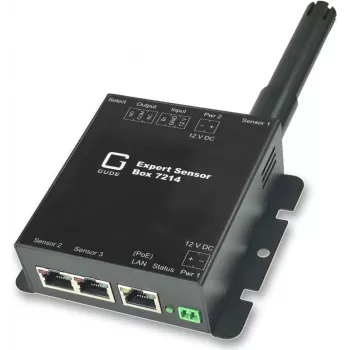 Cutie de senzori de extensie GÜDE Gude Expert Sensor Box 7214-2, cu 2 porturi de senzori, 1 ieșire releu, 1 intrare IO