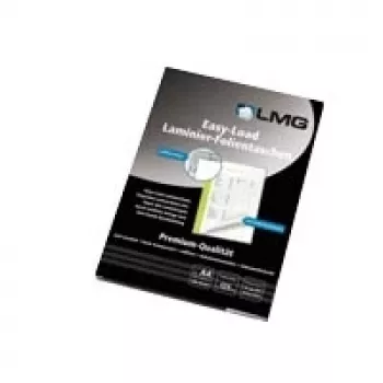 Folii de laminat LMG Easyload A4 lucioase, 125 microni, pachet de 100