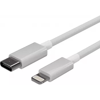 Cablu de încărcare SHIVERPEAKS Flexline USB-C la Lightning, PD, alb, 1,5 m (FL31-13052)