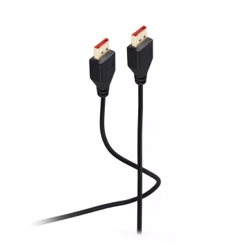 Cablu DisplayPort 1.4 SHIVERPEAKS Flexline, tată la tată, UHD 8K, extra subțire, negru, 1,0 m (FL31-69025)
