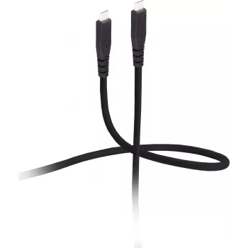 Cablu ShiverPeaks Flexline USB-C la USB-C 3.2 Gen 2x2, TPE, 2,5 m, negru