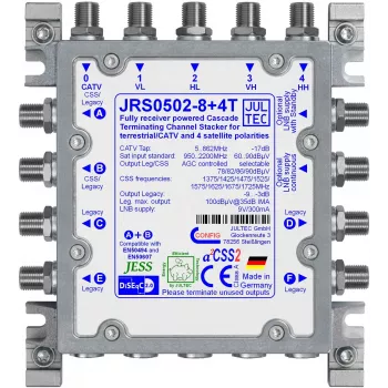 Convertor pe un singur cablu Jultec JRS0502-8+4T