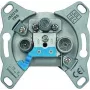JULTEC JAD318TRS Priză de antenă de trecere, 3 găuri, 18dB, decuplată cu diode, SAT/TV/Radio, îngropat