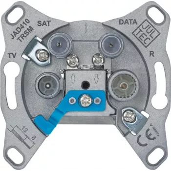 JULTEC JAD410TRSM Derivație finală multimedia cu 4 căi decuplată cu diode 65-862/950-2150MHz 10dB