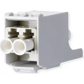 METZ CONNECT OpDAT Modul LC Duplex multimod, ferulă ceramică, bej