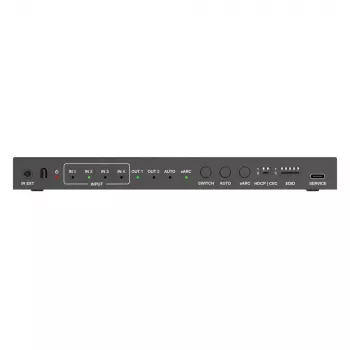 Comutator PureLink 4x1 HDMI 2.1 - 48Gbps - 8K 60Hz 4:2:0 12-bit Audio De-Embedding și KVM - 4 porturi