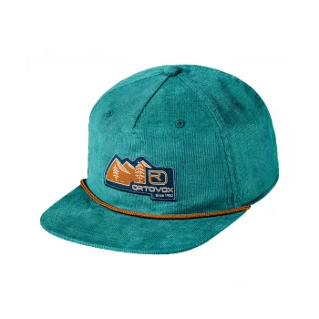 Șapcă Ortovox Vintage Badge - Pacific Green, mărimea M