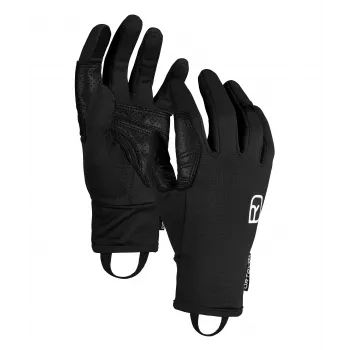 Mănuși Ortovox Fleece Light, Black Raven, mărimea L
